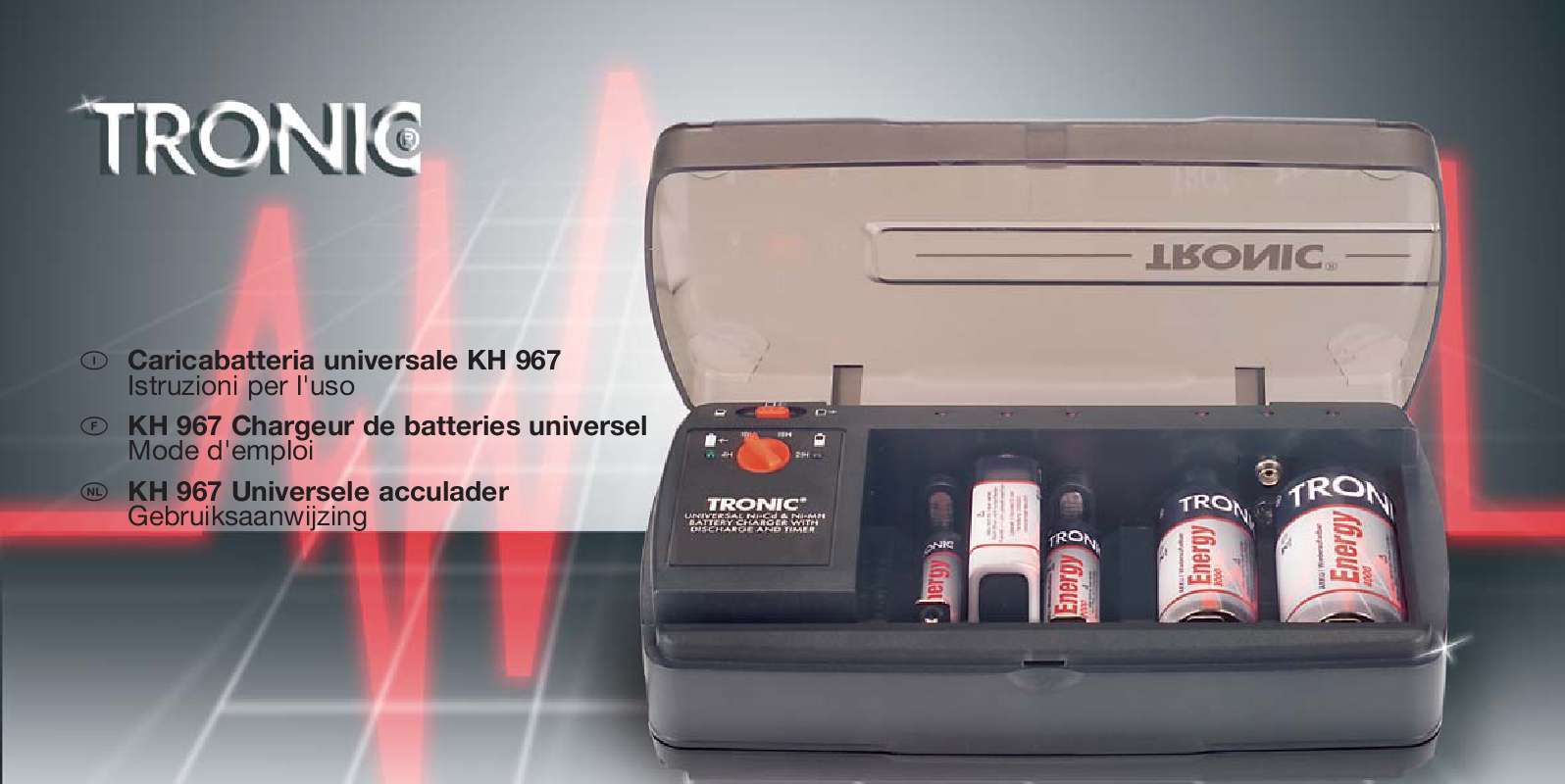 Chargeur de piles lidl tronic TLG 1000 C5 test avis prix notice forum